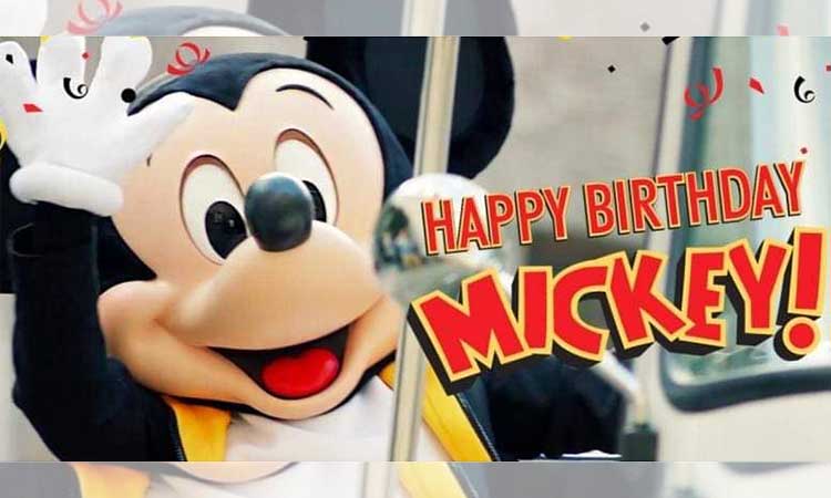 Mickey Mouse de fiesta ¡Celebra 92 años de vida!